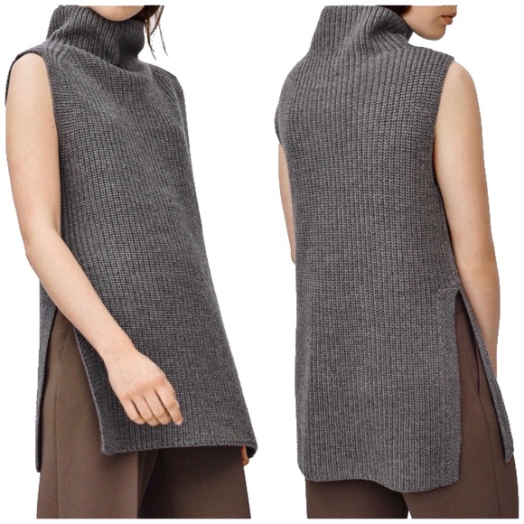 Aritzia Sweaters - Aritzia Wilfred Durandal sleeveless grey sweater